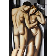 Картина “Адам и Ева“ 61х91 фотография