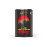 Эмаль (краска) термостойкая ЦЕРТА серый до +400°С фото