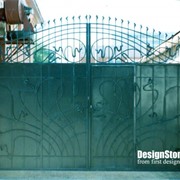 Ковка ворот, оград, перил, оконных решеток фото