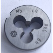 Плашка левая М-5х0,8LH, 9ХС, (20/7 мм)