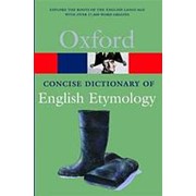 T. F. Hoad The Concise Oxford Dictionary of English Etymology (Oxford Paperback Reference)