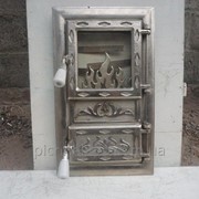 Дверца печная спарка (АР)(Рум) “Пламя“- блеск (КООП) фото
