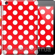 Чехол на iPad mini 3 Красный горошек “2909c-54“ фотография