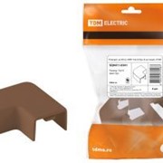 Поворот на 90 гр. КМП 16х16 бук (4 шт./комп) TDM ELECTRIC SQ0411-0341 Поворот на 90 гр. КМП 16х16 бук (4 шт./комп.) TDM фото