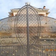 Ворота кованые с электроприводом