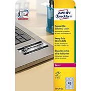 Avery Zweckform Этикетки Avery Zweckform, полиэстер, круглые, L, серебристые, d-30 мм, 960 штук 20 листов фото