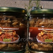 Грибы консервированные (вешенка) 0,48 л ТО фото