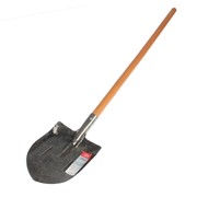 Лопата универсальная, с рёбрами жёсткости, деревянный черенок высшего сорта, Greengo фотография