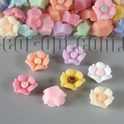 Цветы акриловые 13 мм/100 шт 6508 фото
