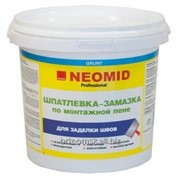 Шпатлевка-замазка для заделки швов по монтажной пене Neomid 5кг