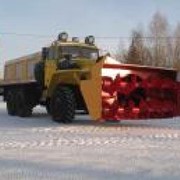 Шнекороторный снегоочиститель CШР-1 на базе Урал 4320