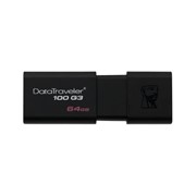 Флешка Kingston 64Gb DataTraveler 100 G3 (DT100G3/64GB) USB3.0 черный фотография