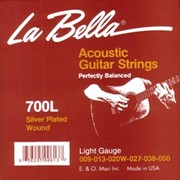 Струны для акустической гитары La Bella 700L фотография