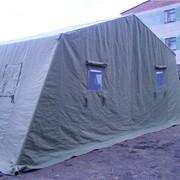 Палатка с металлическим каркасом фото
