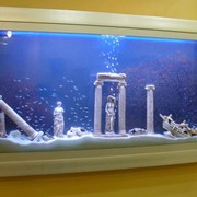 Декорация для аквариума фотография
