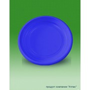 Тарелка одноразовая десертная синяя