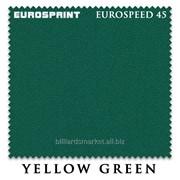 Бильярдное сукно Eurospeed 45 Yellow Green, 165 см