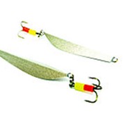 Блесна Маропедка 3г алмазная шлифовка 35мм Нейзильбер фото