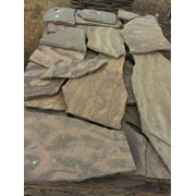 Камень натуральный Рыбка песчаник серо-зеленый фото