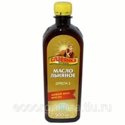 Льняное масло СЛАВЯНКА АРИНА, 0,5 л, с Омега-3