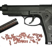 Пистолет пневматический модели “АТАМАН-М1“ калибра 4,5 мм - универсальная заправка (СО2, огнетушитель, компрессор) фото