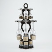 Мини-бар 18 предметов 'Изящный' шампанское, византия, темный 200/55/50 мл фото