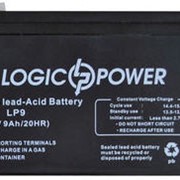 Аккумуляторная батарея LogicPower 12V 9.0Ah ,Батареи аккумуляторные