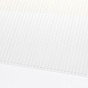 Поликарбонат сотовый Sellex Comfort 4 мм 2,1х6(12) м прозрачный фотография