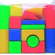 Игрушка из пластмассы Набор геометрических фигур 15 элементов фото