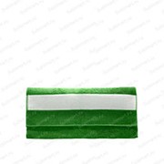 Полотенце махровое 35*70 см, с 1 полем под сублимацию(зеленое)