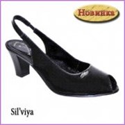 Босоножки на каблуке Sil'viya черный фото