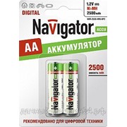 Аккумулятор Navigator 94464 2500mA/h HR6 2шт. фотография