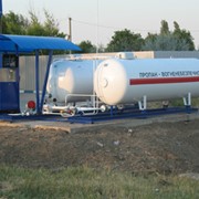 Заправщик газа стационарный (СЗГ-9,6-ГТРУ) в составе АГЗП, АГЗС фото