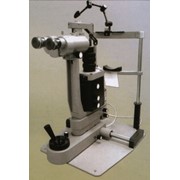 Щелевая лампа ЩЛ-2Б с блоком питания для визуальной биомикроскопии и офтальмоскопии глаза.Увеличение микроскопа, крат от 8 до 40.Габаритные размеры 160*440*380мм Масса щелевой лампы 20кг фото