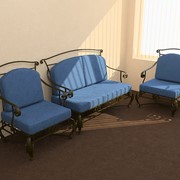 Кованая мебель диван и кресла