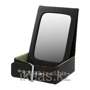 Настольное зеркало с отделен для хран, черный, зеленый БЕТРАКТА фотография