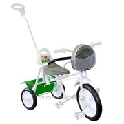 Детский Велосипед Малыш 09ПС зеленый с сумкой фото