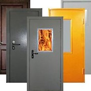 Двери противопожарные металлические