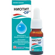 Ниотит-DF капли ушные в Алматы