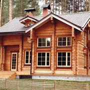 Дом из лафета по Норвежской технологии