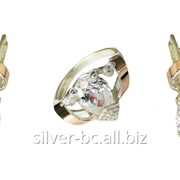 Серебренное украшение из золотом 246, Белая Церковь фото