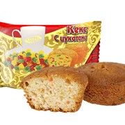 Мини-кекс с цукатами фото