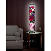 Дизайнерский торшер-светильник 105 см “Цветочный букет“ фото