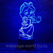 Сменная пластина для 3D светильников 3DTOYSLAMP Белоснежка 2 фото