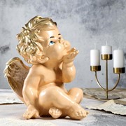 Статуэтка “Ангел сидит“, цветная, 30 см фото