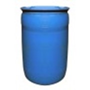 Бочка пластиковая, емкость 200 литров, цвет синий фото