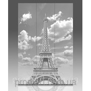 Ширма одностороння на полотні 120х180 см Ейфелева вежа код SH-006-120-180 фото