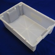 Ящик полимерный многооборотный для мясных и молочных изделий №2 фото