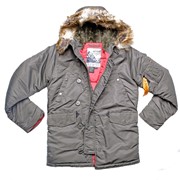 ​ Куртка-аляска N-3B Husky (Replica Gray) - 2XS (44) фото