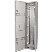 NETS-KR-MEDB-40-2 Настенный металлический шкаф с ключем на 40 плинтов 1100*280*150